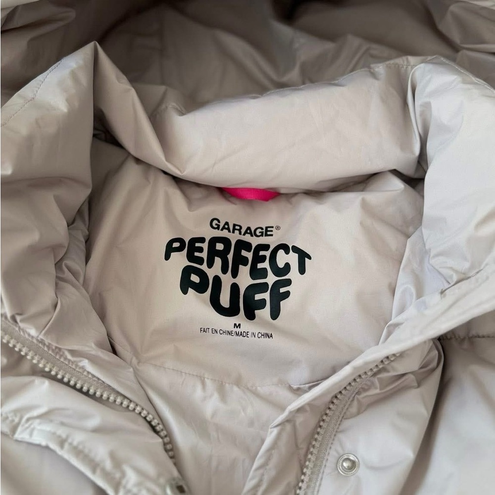 Garage Light Gray Puffer Jacket